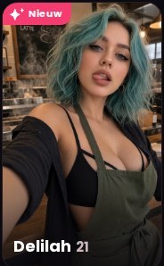 Candy AI-personage Delilah, 21, realistisch