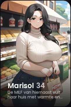 Candy AI-personage Marisol, 34, anime