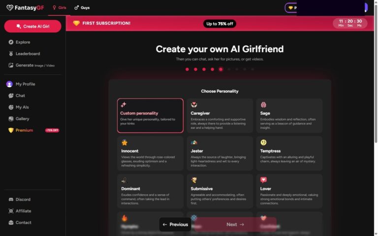 FantasyGF builder stap 4: Body, Breast, Butt